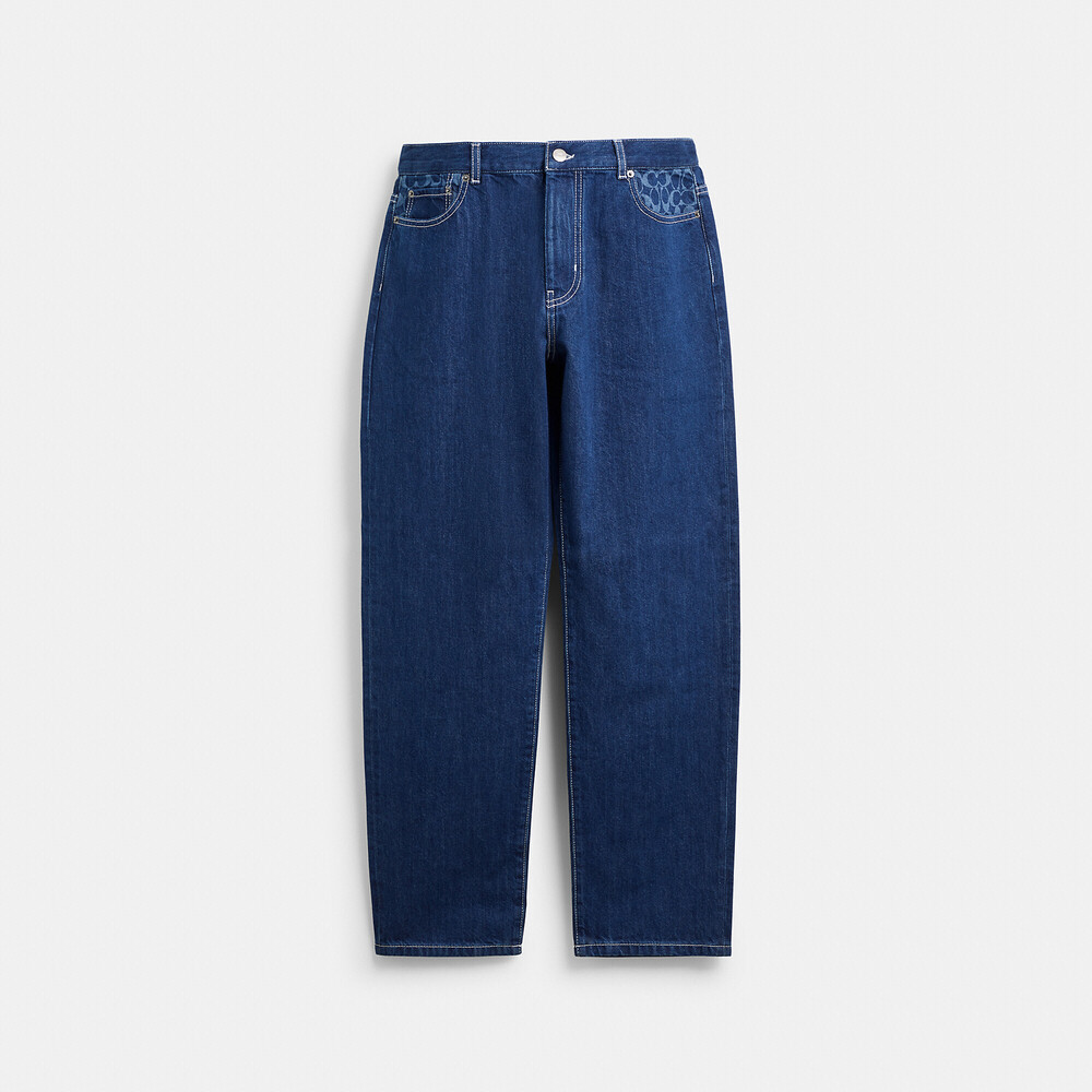 Coach Outlet Men's Straight Fit Denim Jeans Size 32